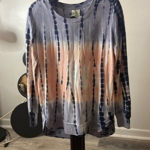 Green Tea Tie Dye Top